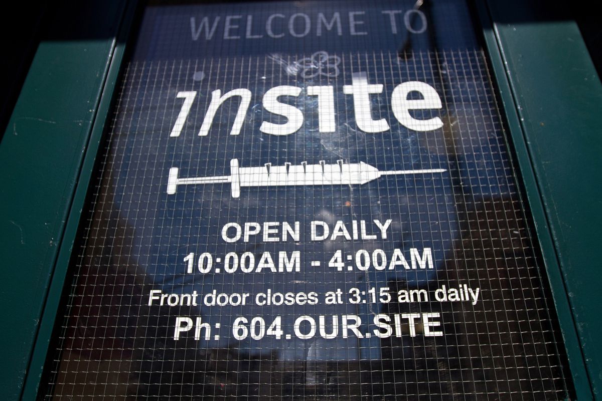 Insite in Vancouver, Canada, is the biggest supervised drug consumption site in the world.