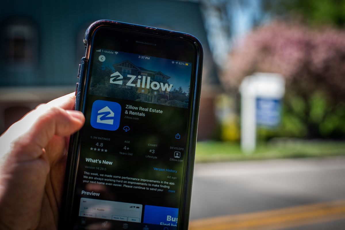 Zillow Application Ahead Of Earnings Figures