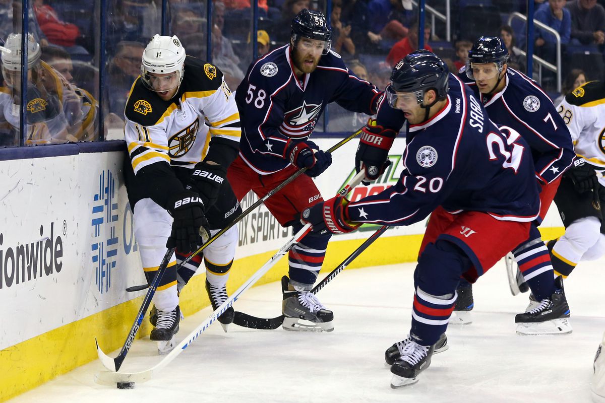 NHL: Preseason-Boston Bruins at Columbus Blue Jackets