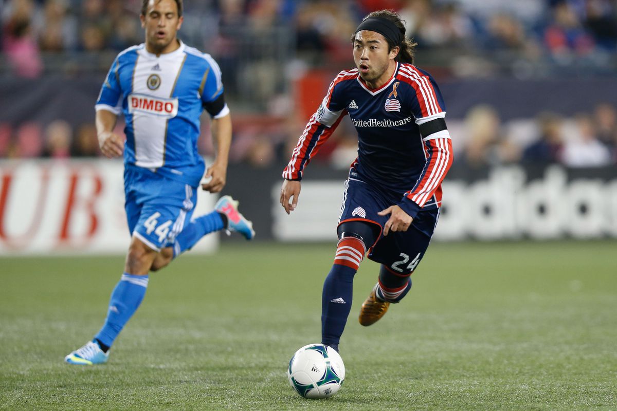 Lee Nguyen provides all the ideas for the suddenly dangerous New England Revolution attack.