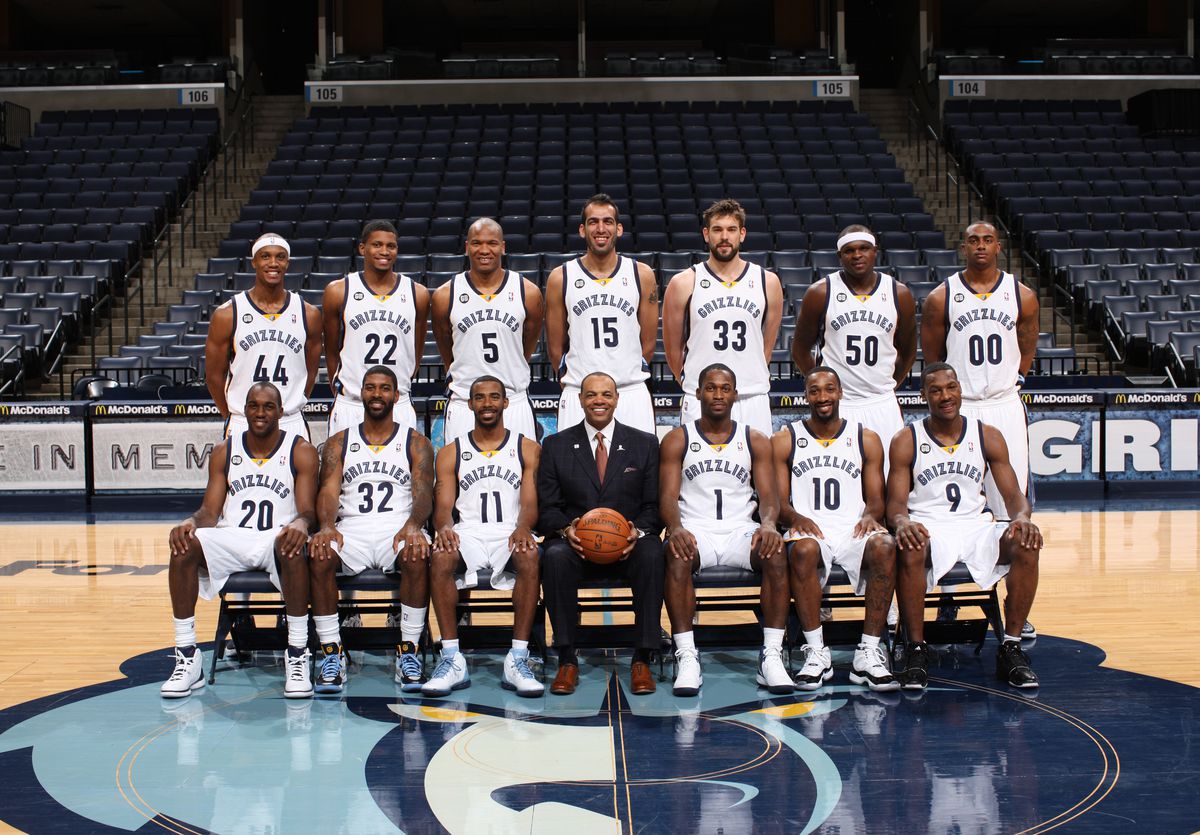 Memphis Grizzlies Team Photo