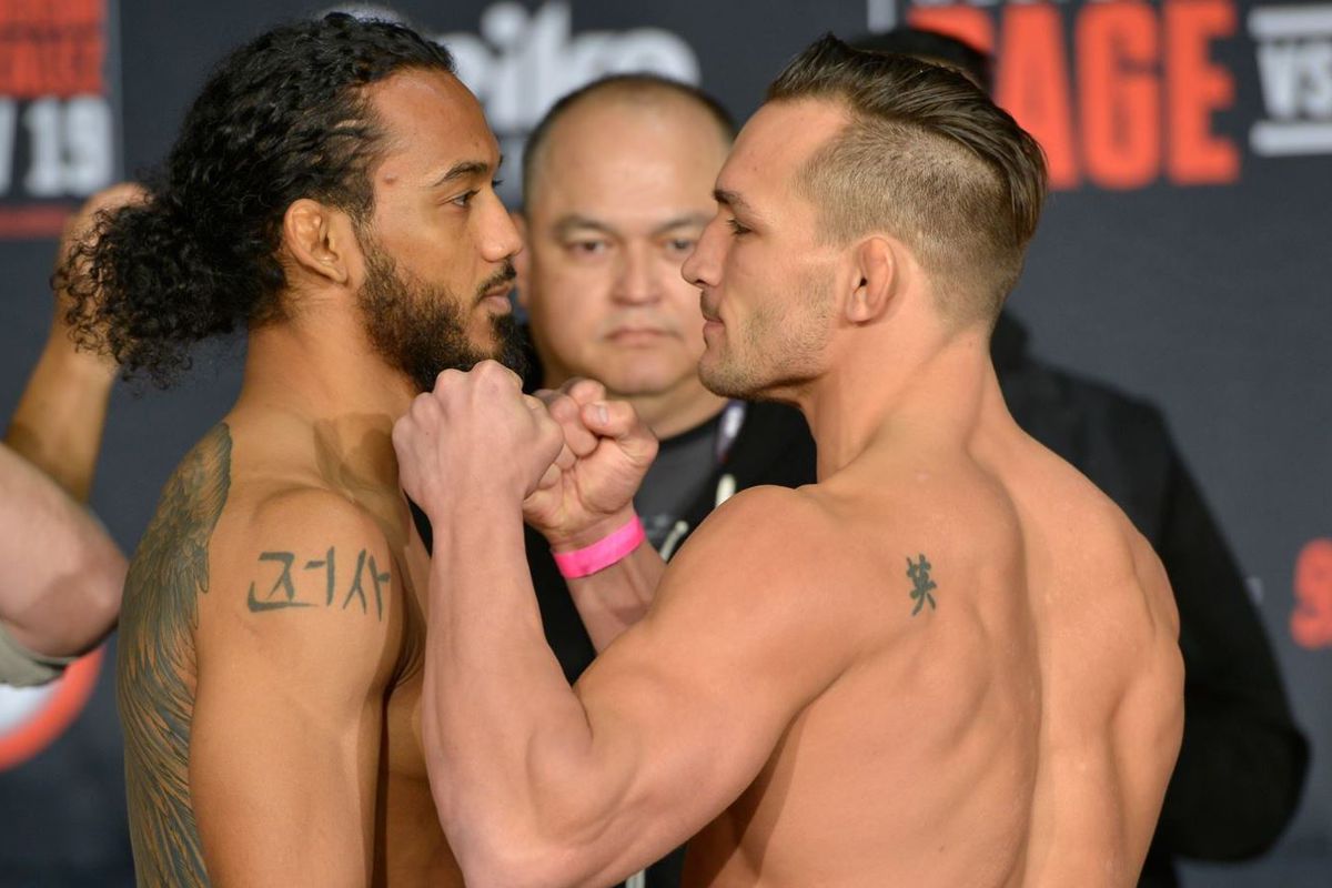 Benson Henderson and Michael Chandler will compete in the Bellator 165 main event.