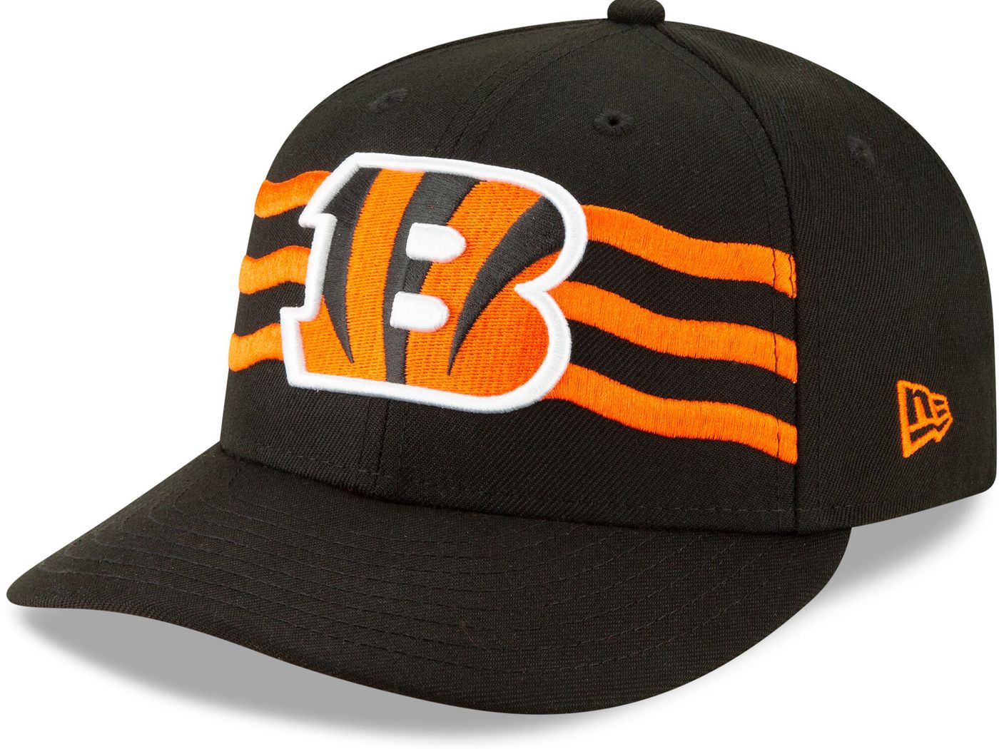black and white bengals hat