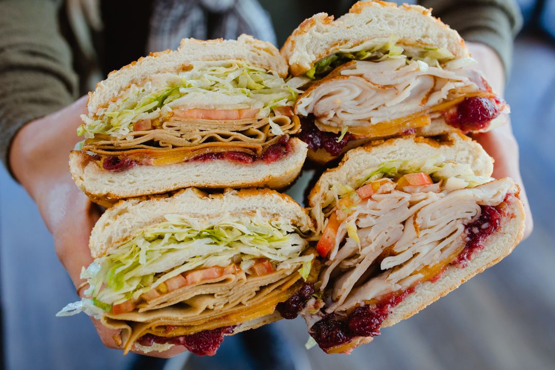 Turkey sandwiches at Ike’s
