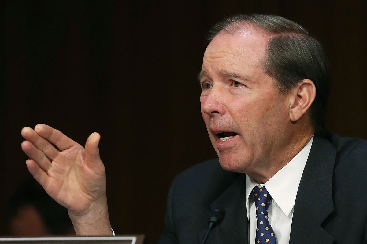 Sen. Tom Udall (D-NM), speaks before the Senate Foreign Relations Committee on September 4, 2013 in Washington, DC.