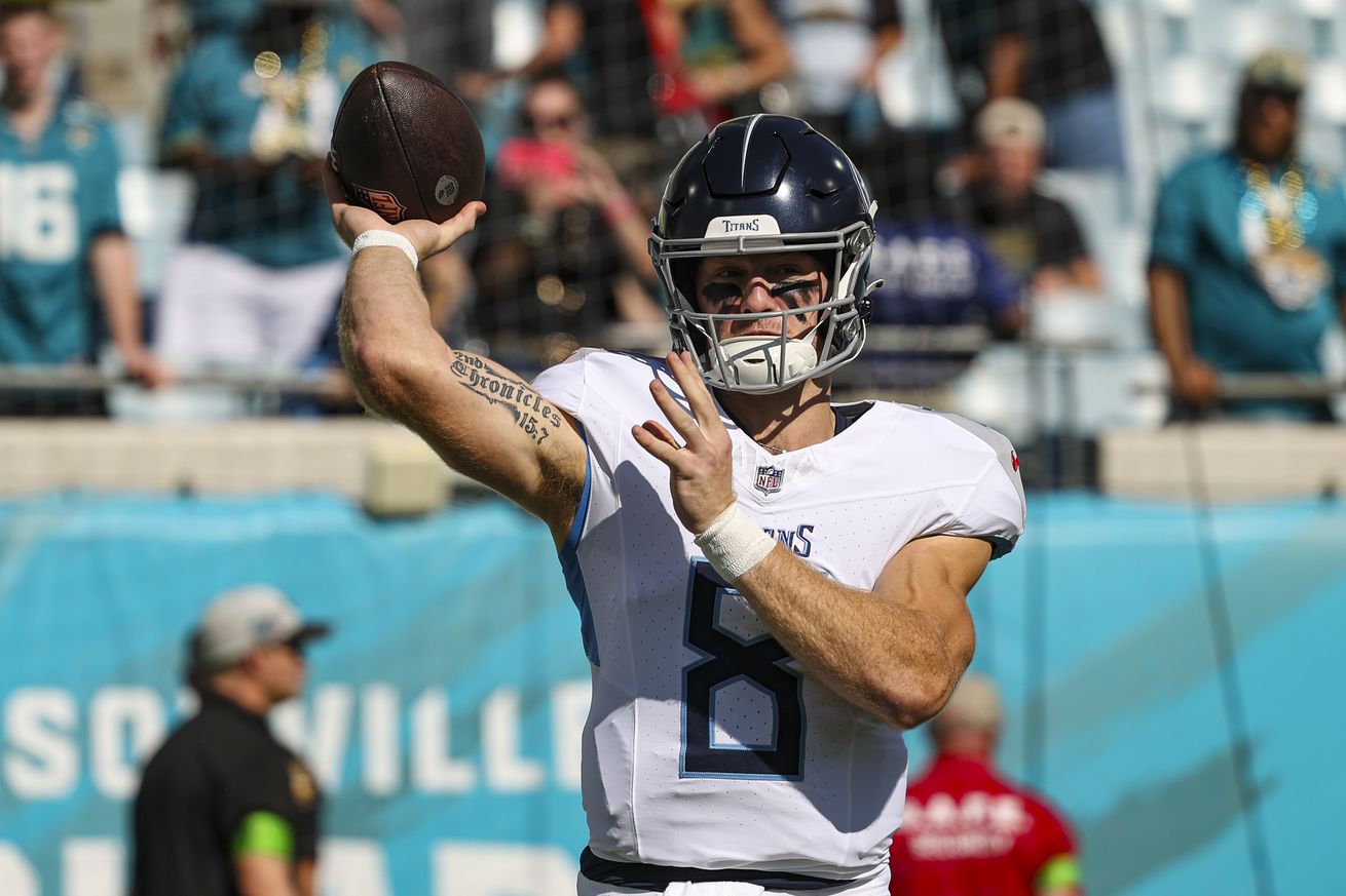 News around the AFC: Titans’ Levis did not practice on Wednesday ahead of Jaguars game and more