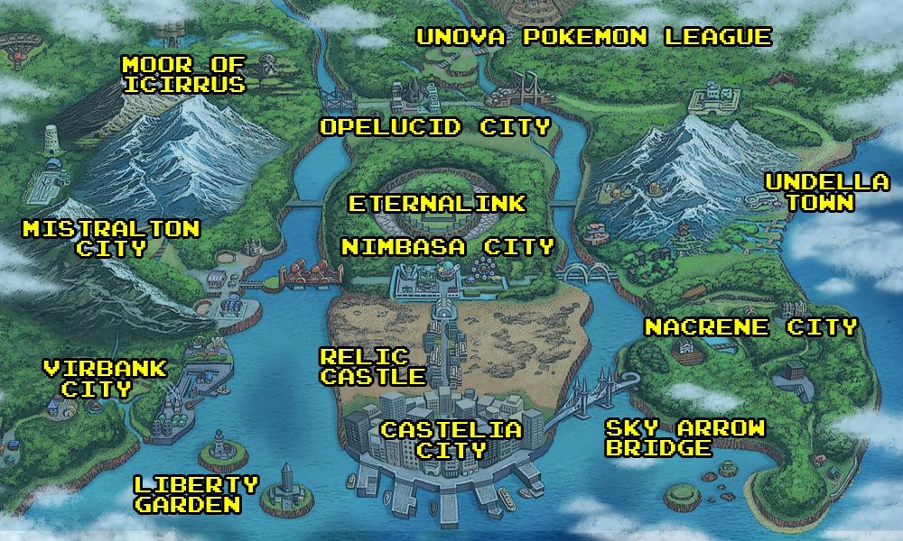 How Pokemon S World Was Shaped By Real World Locations Polygon