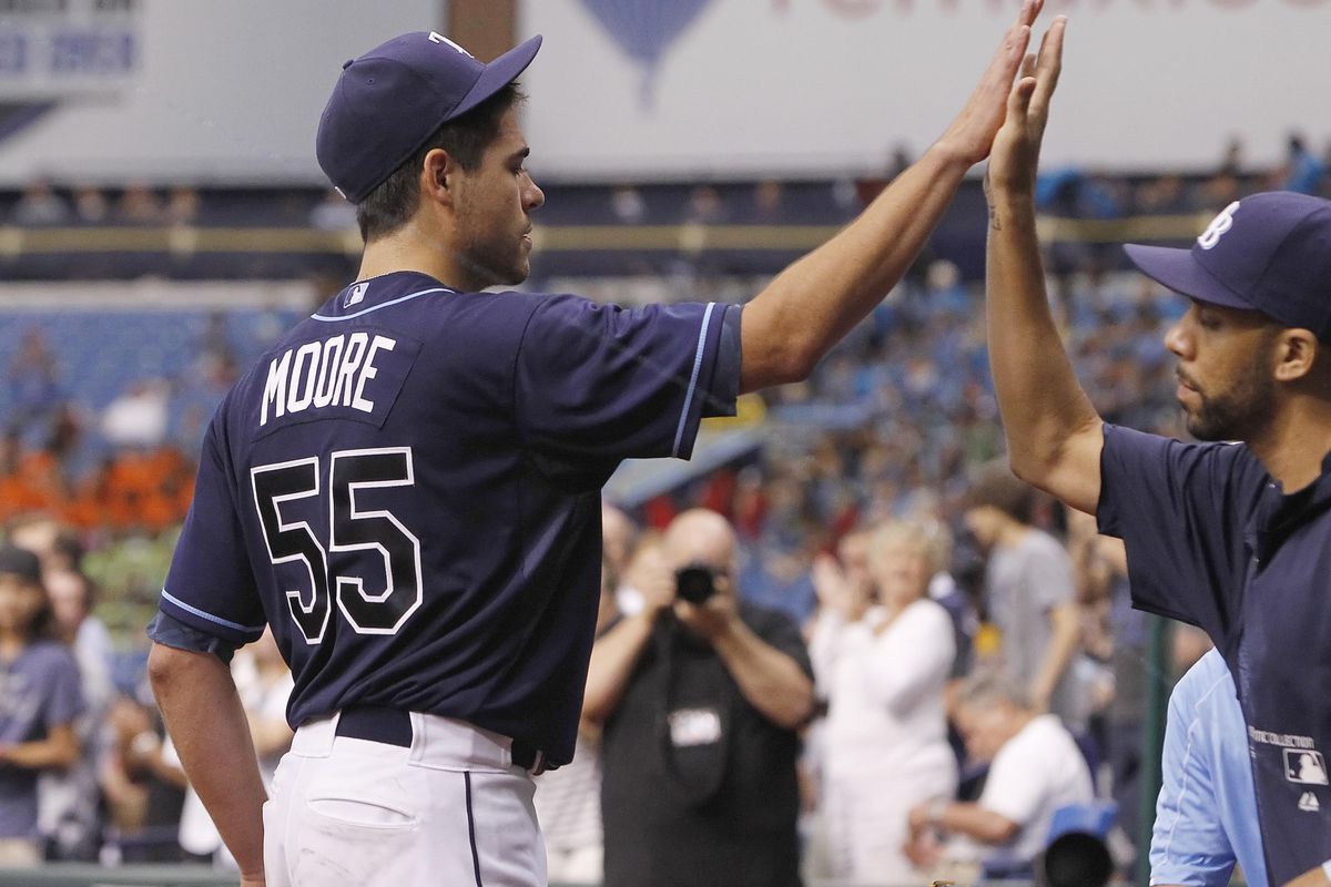 Is the baton ready to be passed from David Price to Matt Moore? 