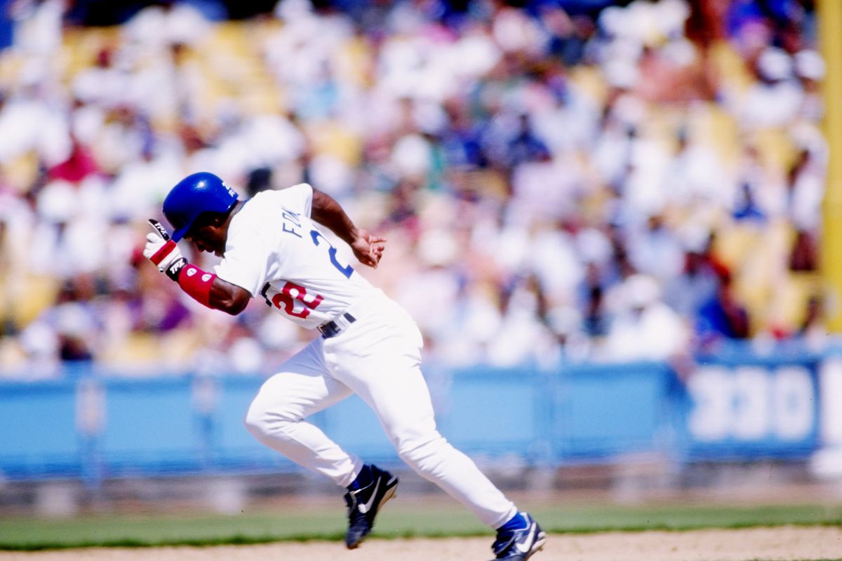 Chad Fonville hit .276 with 42 infield hits and 20 stolen bases for the 1995 Dodgers, filling in for extended periods of time at second base, left field, and shortstop.
