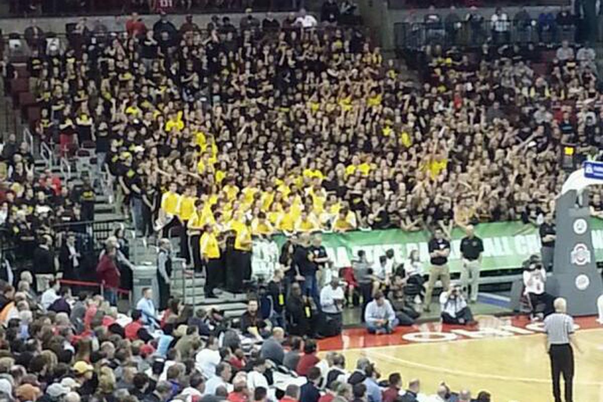 Upper Arlington drew the largest crowd for an individual high school in Value City Arena history on Friday