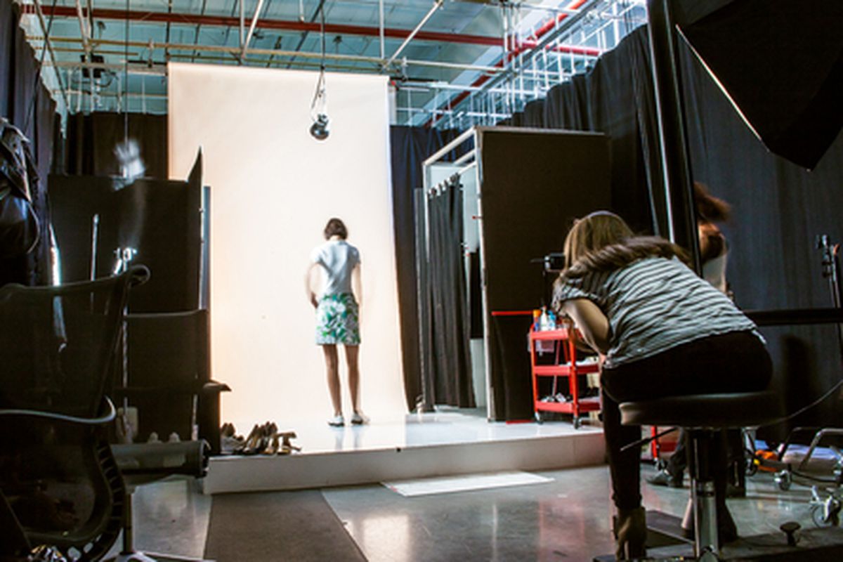 Inside Amazon's Brooklyn photo studio. Image by Driely S. for Racked