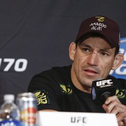 UFC 170 press conference photos