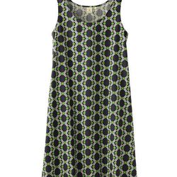 Orla Kiely Sleeveless Dress in Dark Gray, $40. 
