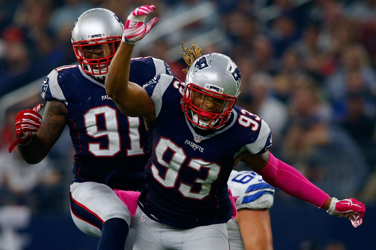 Jamie Collins, Jabaal Sheard rode the Cowboys all game long