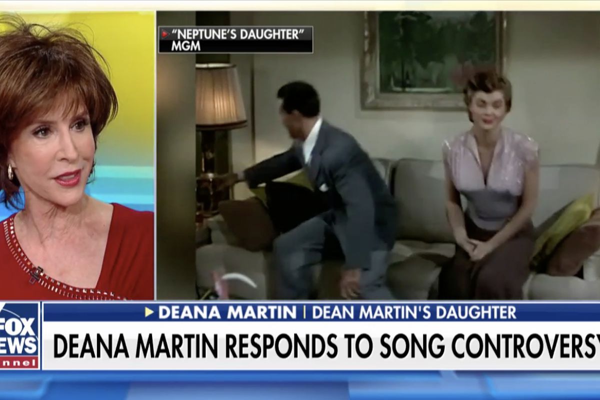 Deana Martin appeared on “Fox and Friends” Monday morning to talk about how her father would react to the ongoing controversy with “Baby, It’s Cold Outside.”
