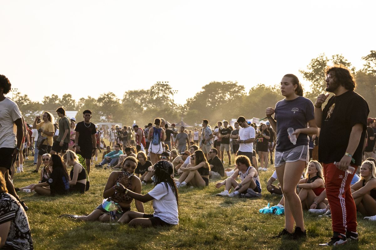 Festival-goers flock to Douglass Park for day one of the Summer Smash Festival.