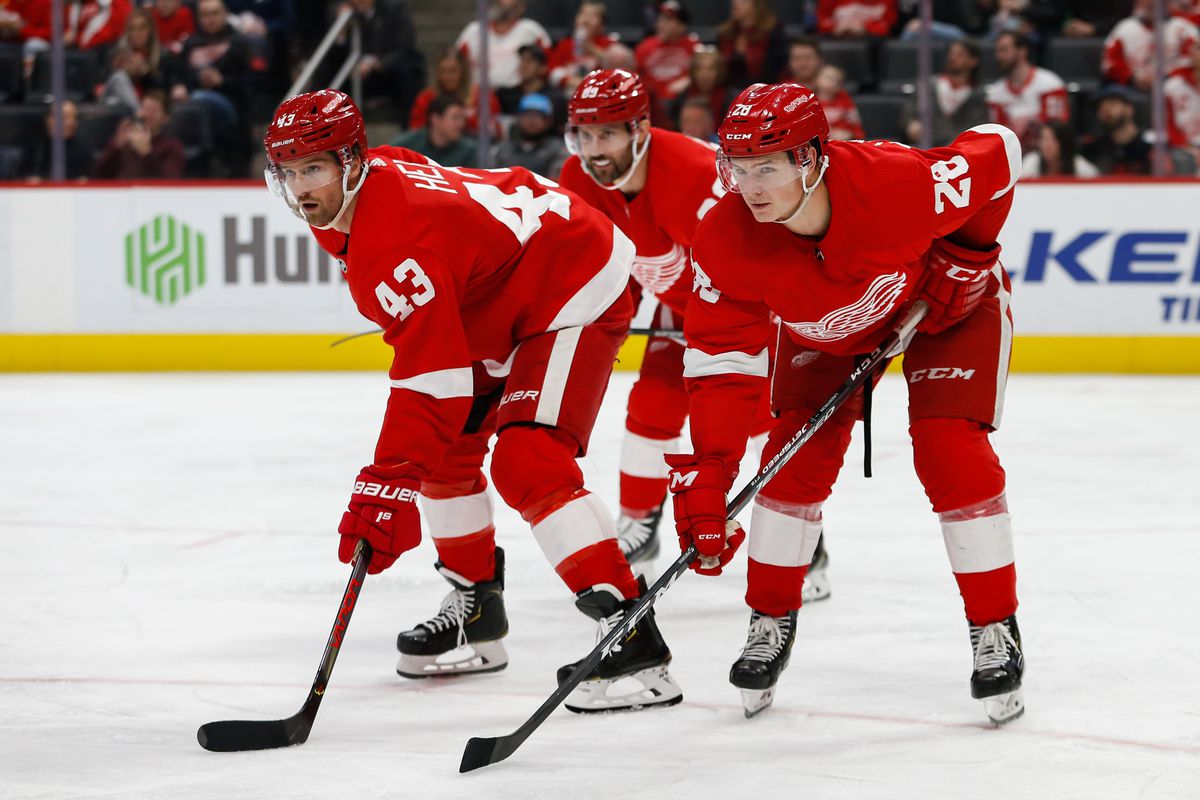 NHL: MAR 10 Hurricanes at Red Wings