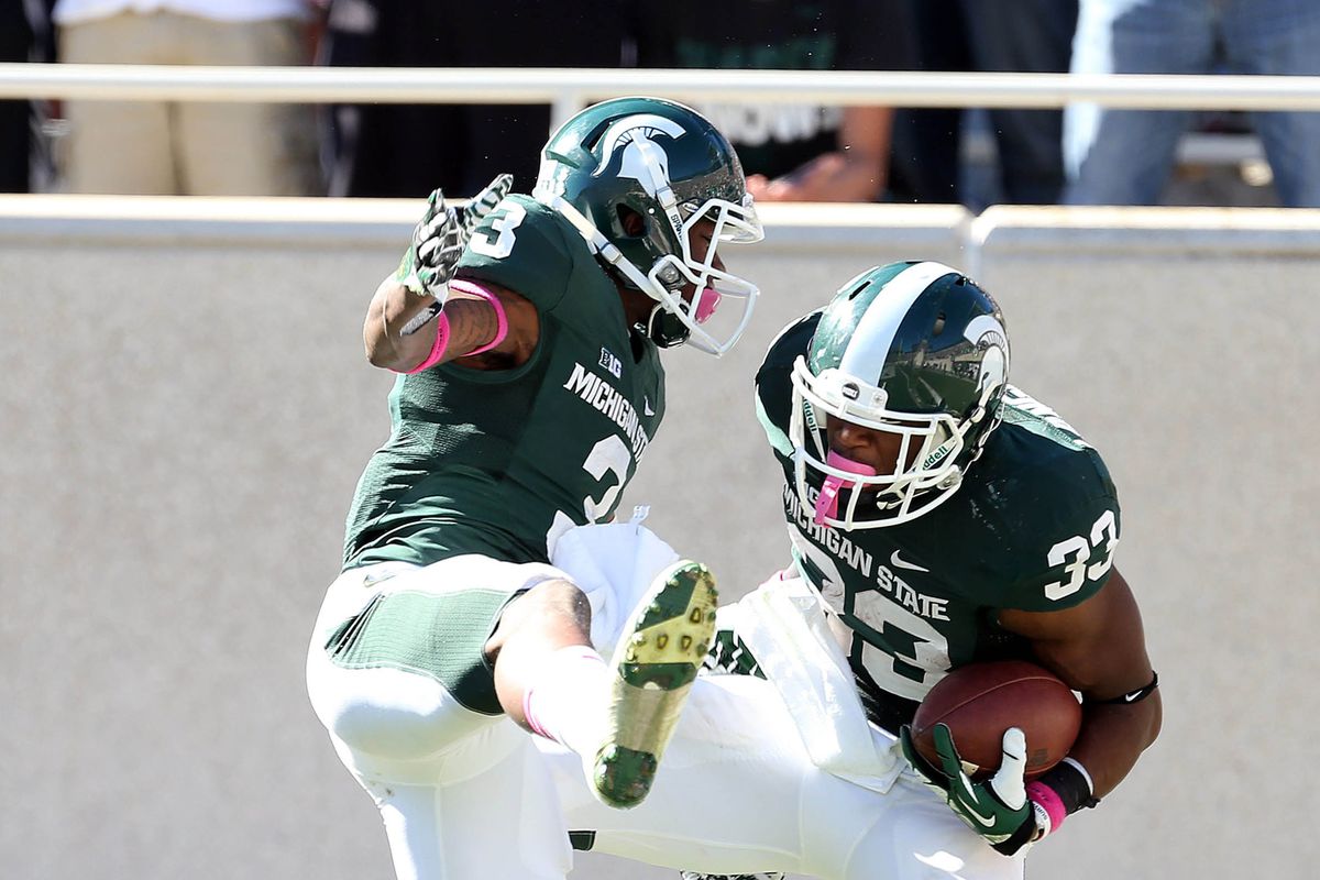 Is there gonna be a lot of this in the Purdue-Michigan State game?  Probably.