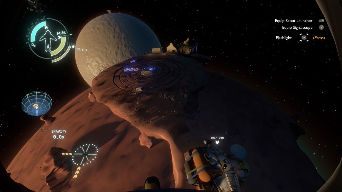Outer Wilds Ember Twin Quantum Moon Locator
