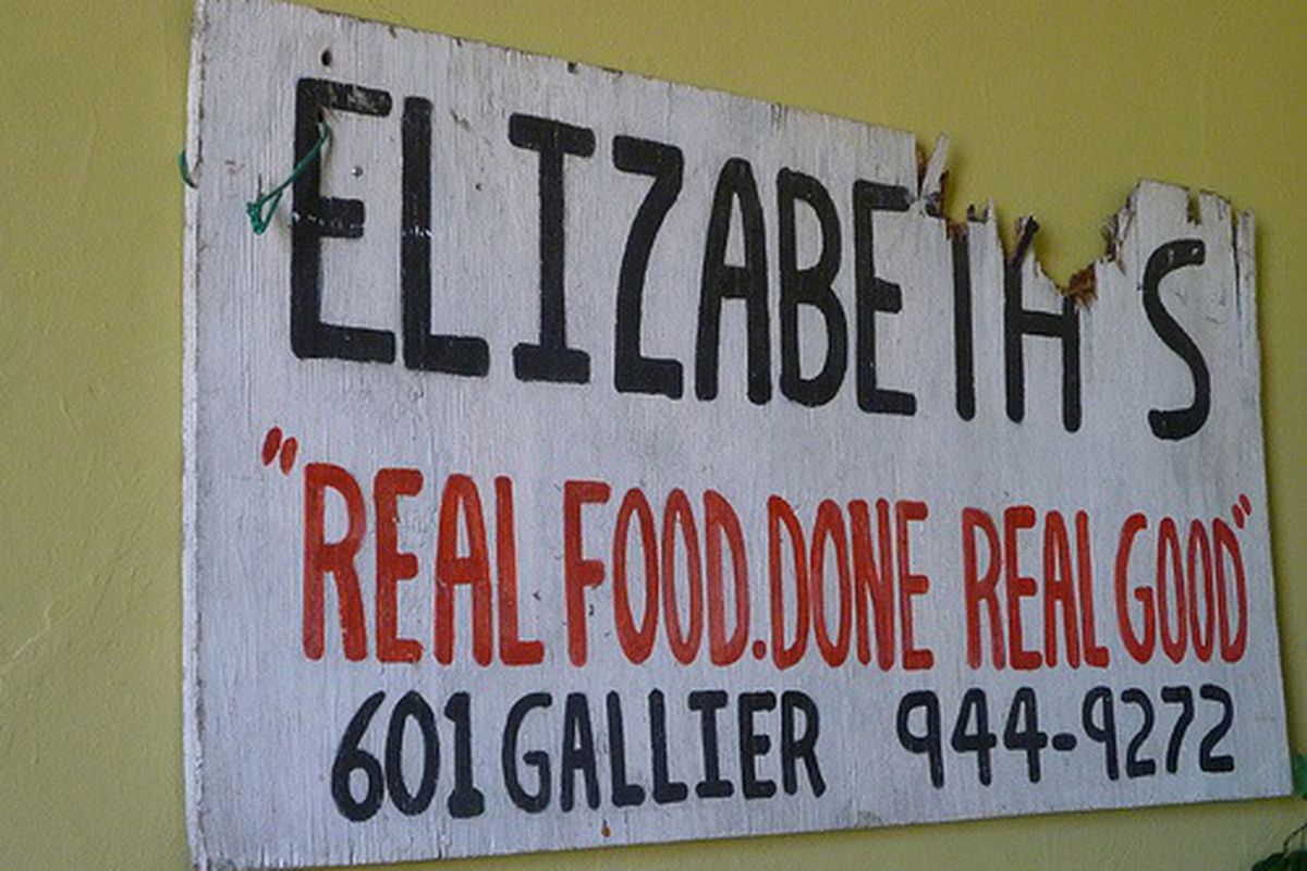 Elizabeth's, New Orleans. 