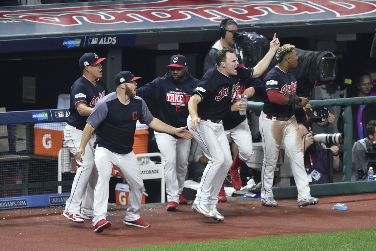 MLB: ALDS-New York Yankees at Cleveland Indians