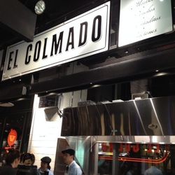 Seamus Mullen's Spanish tapas counter, El Colmado. 