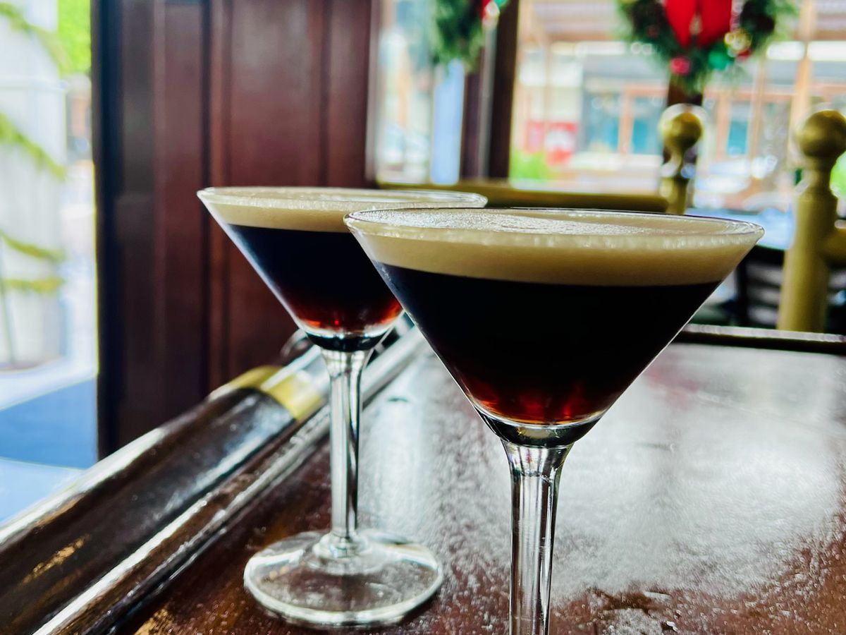 Espresso martinis at Balboa Cafe