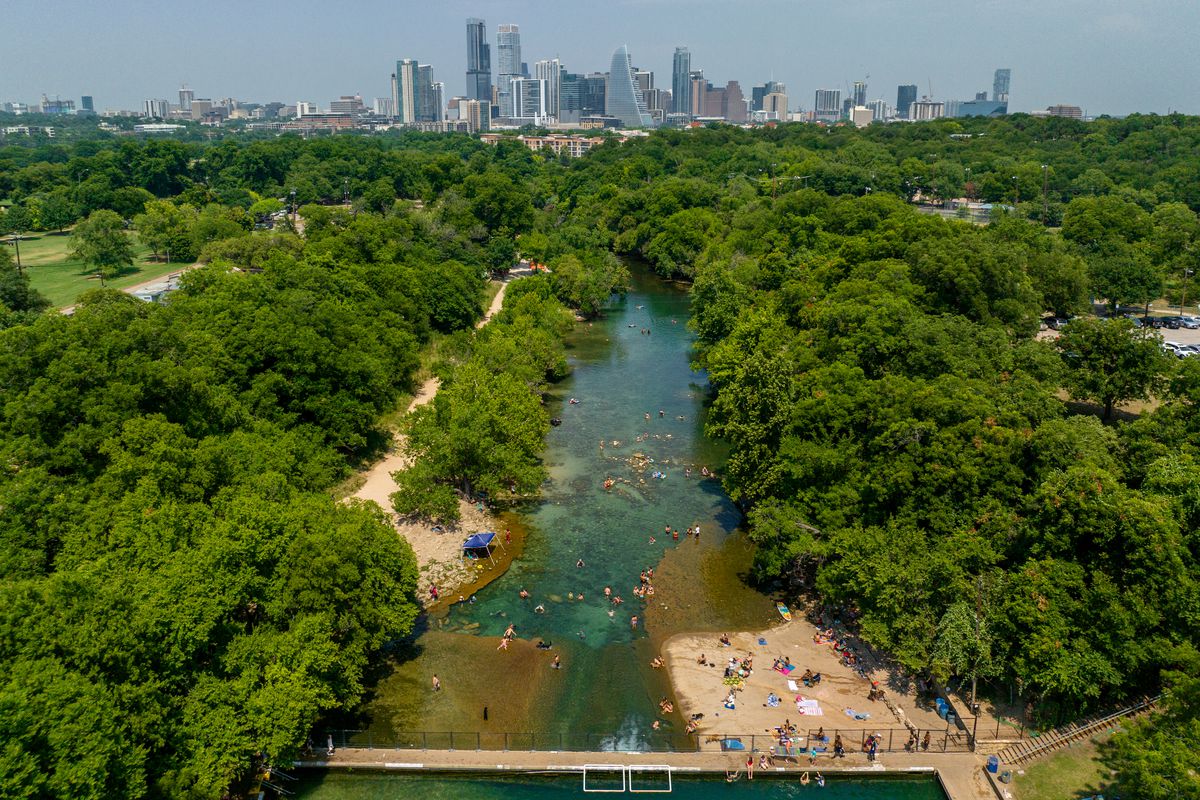 Texas Copes With Extended Heat Wave And Stifling Humidity
