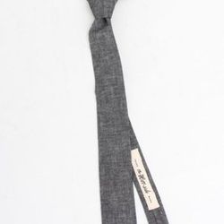 Penelope's - The Hill-Side Black Selvedge Chambray Tie ($84)