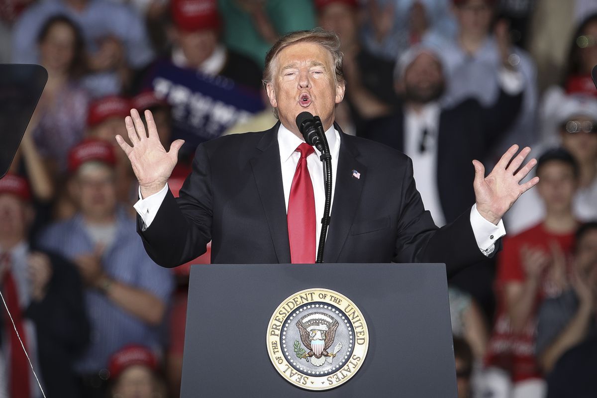 Donald Trump Holds “MAGA” Rally In Central Pennsylvania