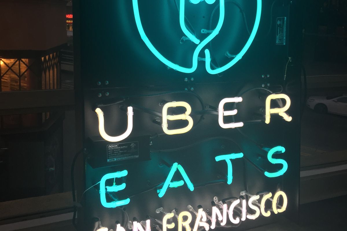 UberEats is taking over the road.