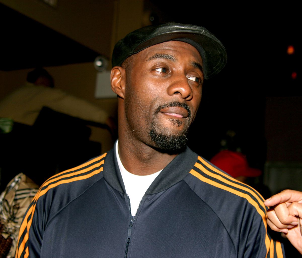 Idris Elba, Who Portrays Russell Stringer Bell on The Wire, Farewell Party