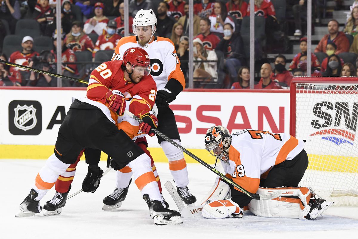 NHL: Philadelphia Flyers at Calgary Flames
