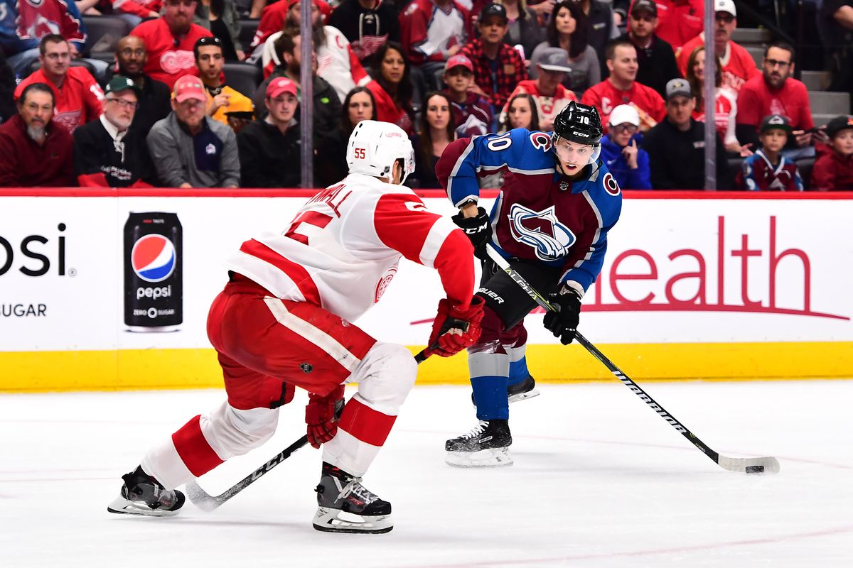 NHL: Detroit Red Wings at Colorado Avalanche