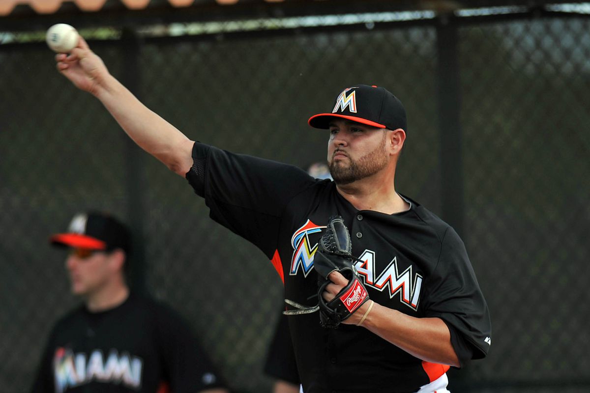 Ricky Nolasco is ready to move on with the 2013 season and pitch for the Miami Marlins.