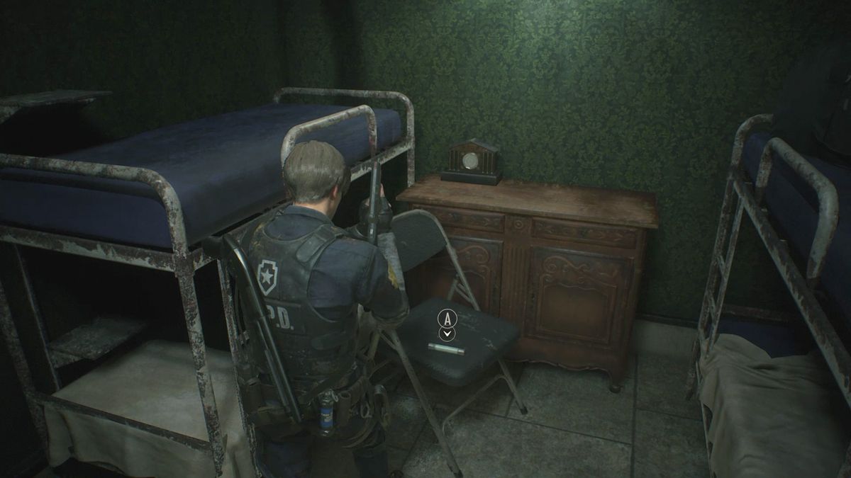 Resident Evil 2&nbsp;Break Room Hall Fuse location