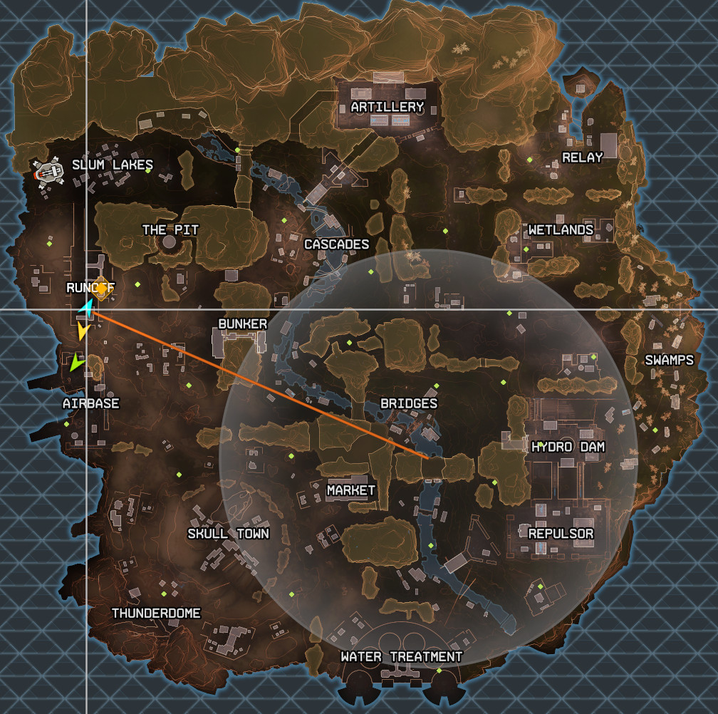 Apex Legends - Kings Canyon map