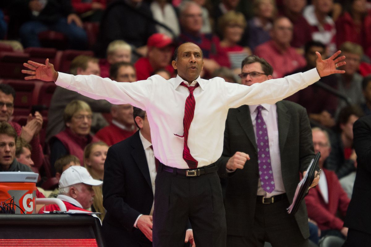 In case you missed it, Johnny Dawkins stood up and began jumping up and down, waving his arms, attempting to get the Stanford crowd to make noise in overtime. I'm . . . actually impressed. Kudos, Johnny.