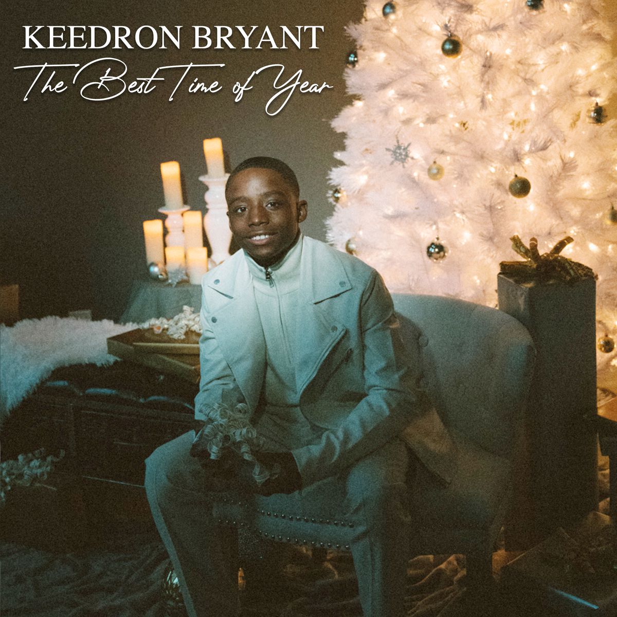 This cover image released by Warner Records shows “The Best Time of Year” by Keedron Bryant.