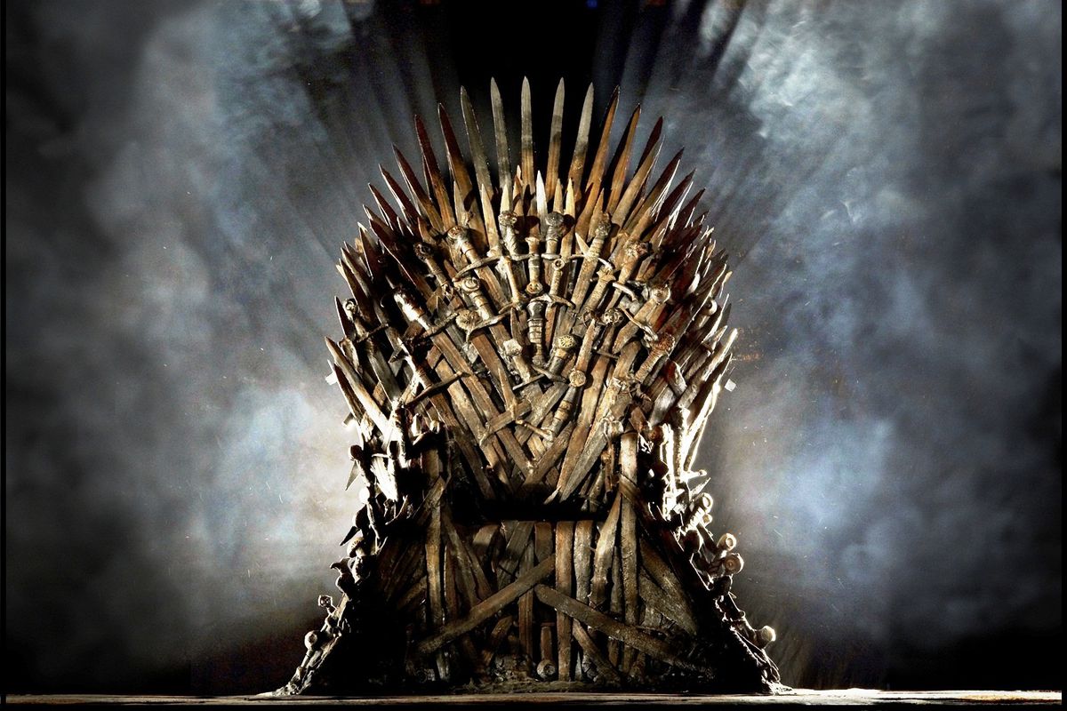 The Iron Throne from Game of Thrones