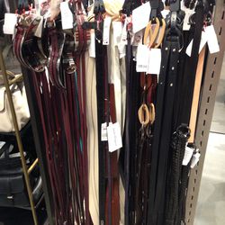Women's belts, $169