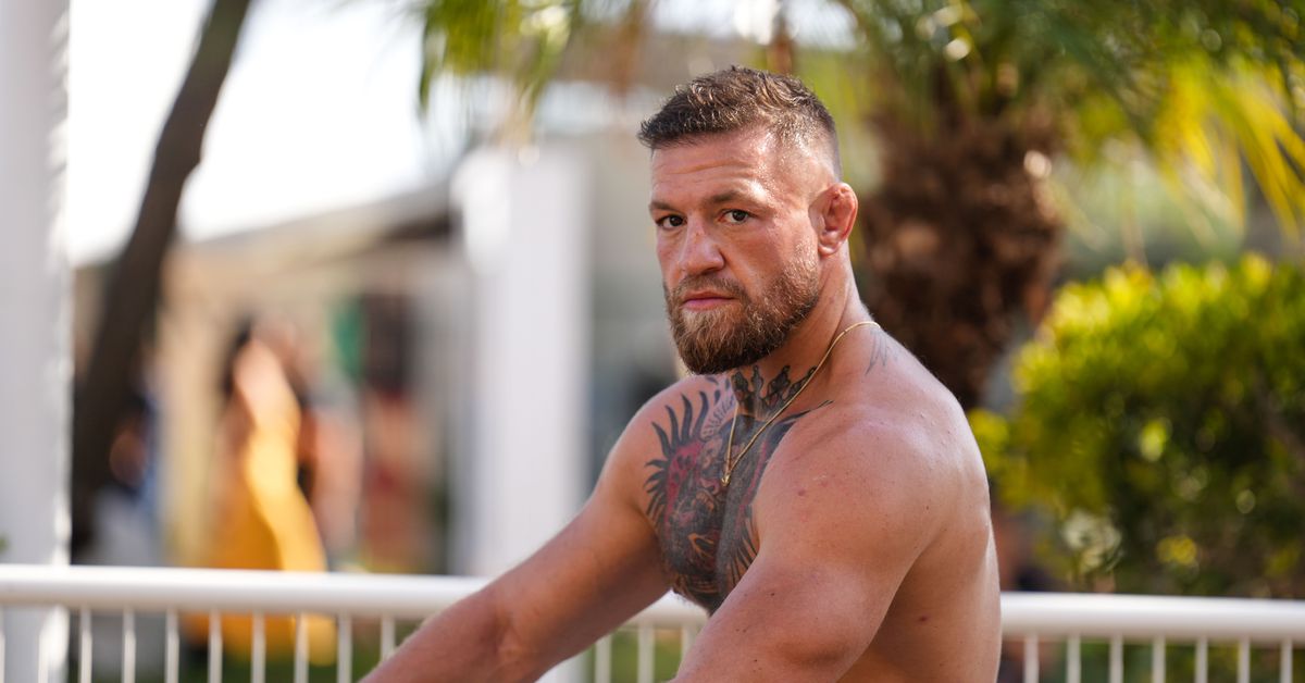 Pic: Conor McGregor shows off road rash after being hit by a car
