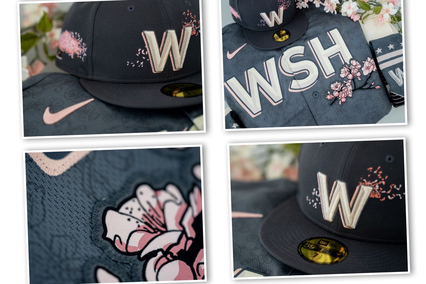 Washington Nationals' City Connect series cherry blossom-themed 