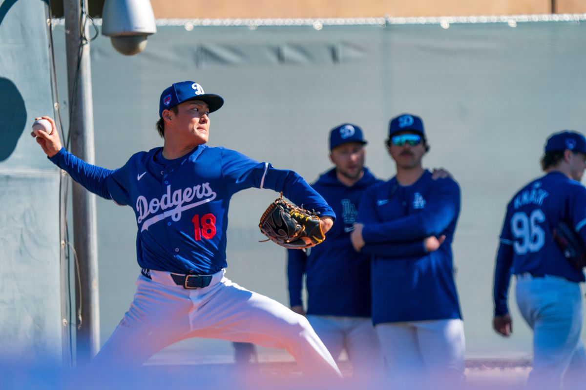 MLB: Los Angeles Dodgers-Workouts