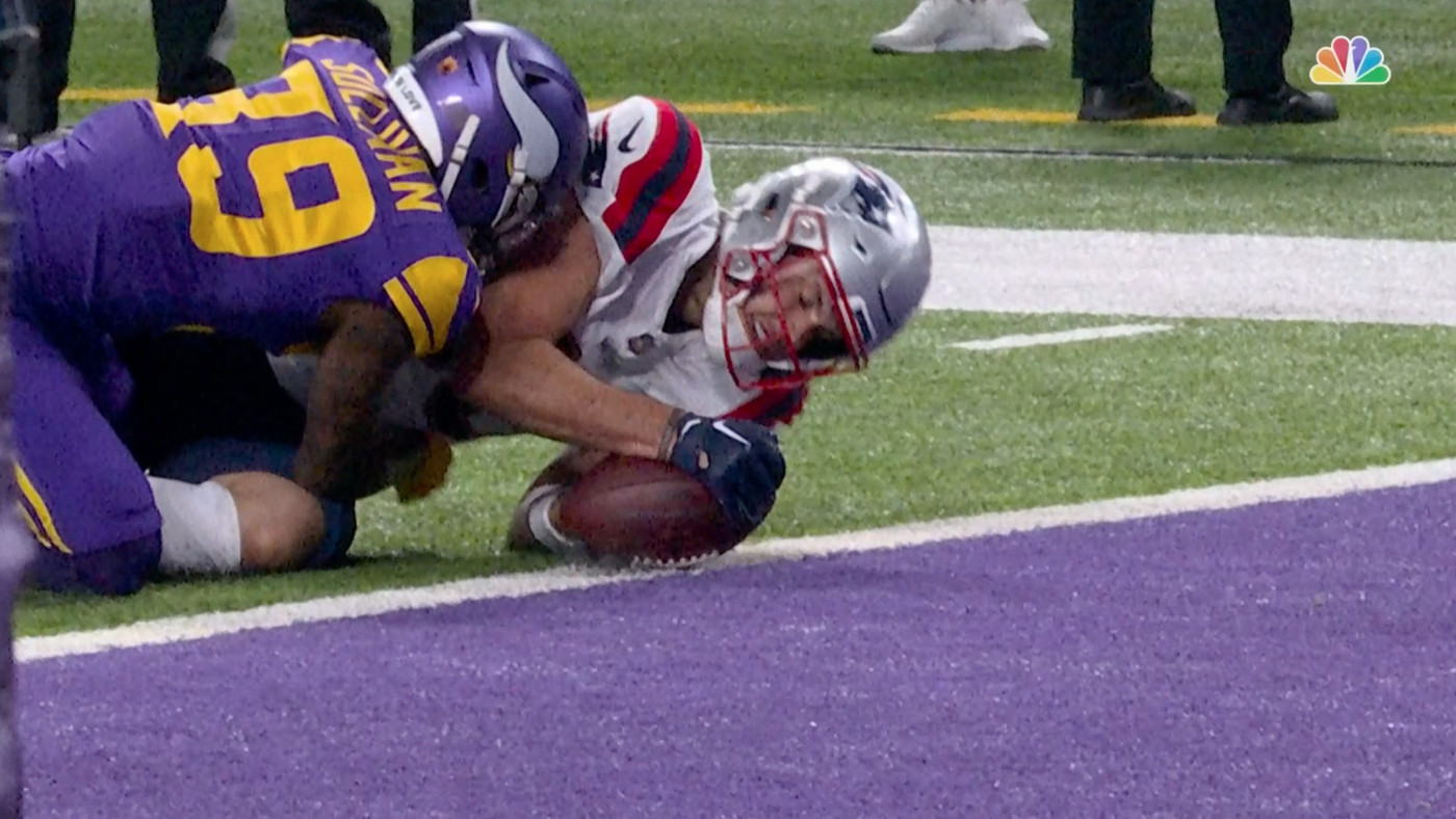 Patriots vs. Vikings: Controversial call takes New England touchdown off  the board - Pats Pulpit