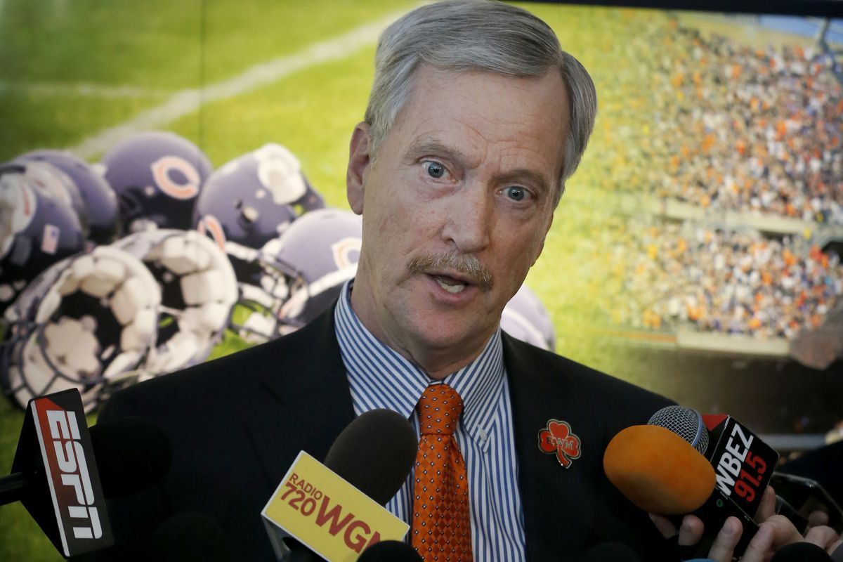 George McCaskey has been chairman of the Bears’ board of directors since 2011. 