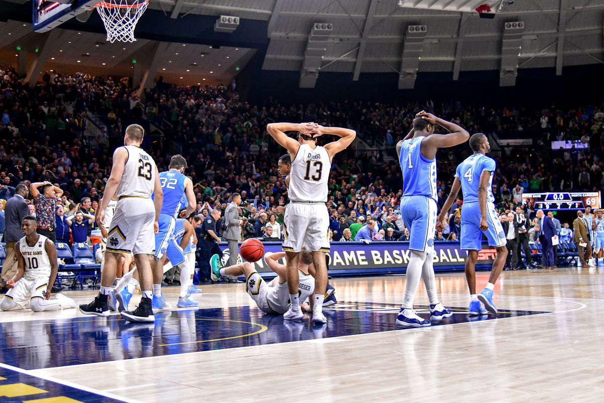 NCAA Basketball: North Carolina at Notre Dame