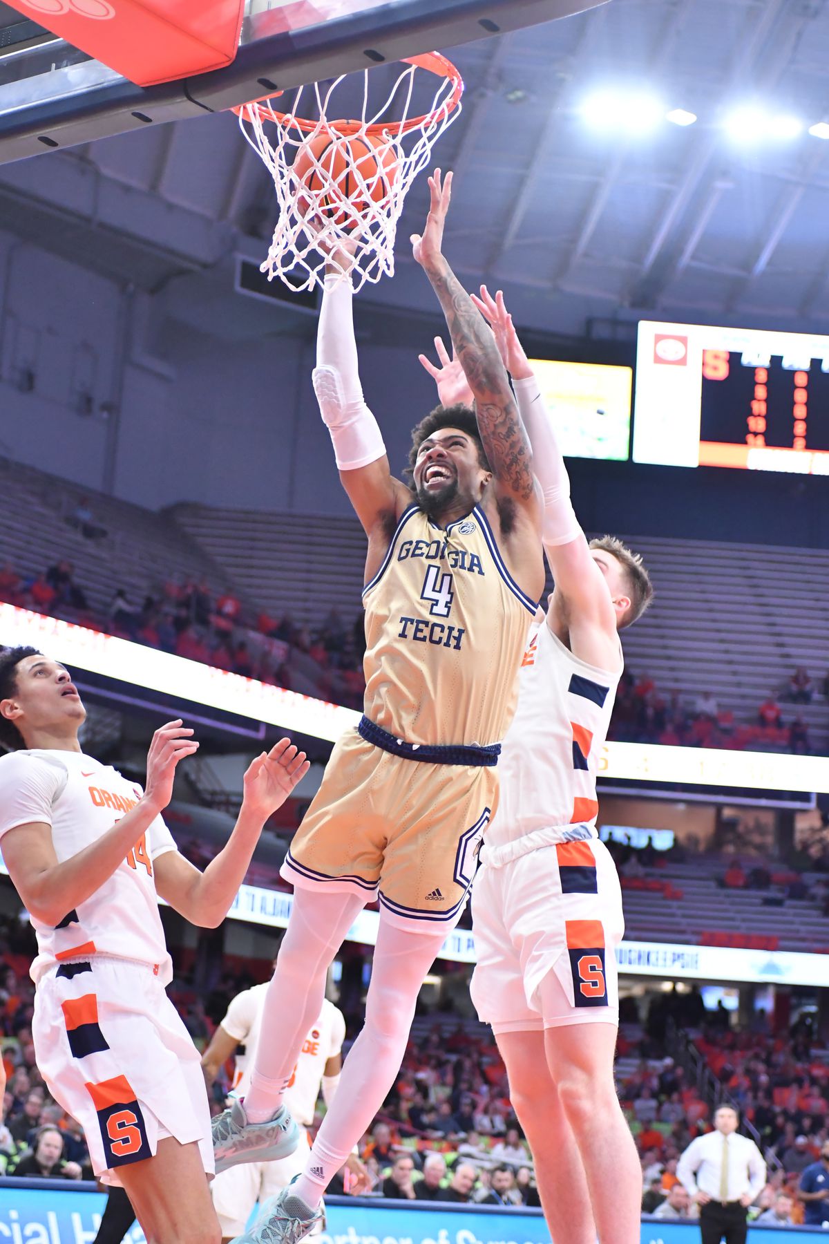 NCAA Basketball: Georgia Tech at Syracuse