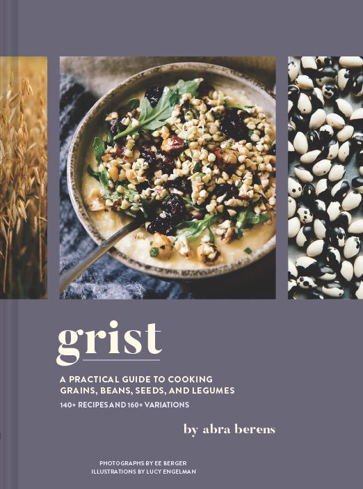 A book cover with the photo of a grain bowl