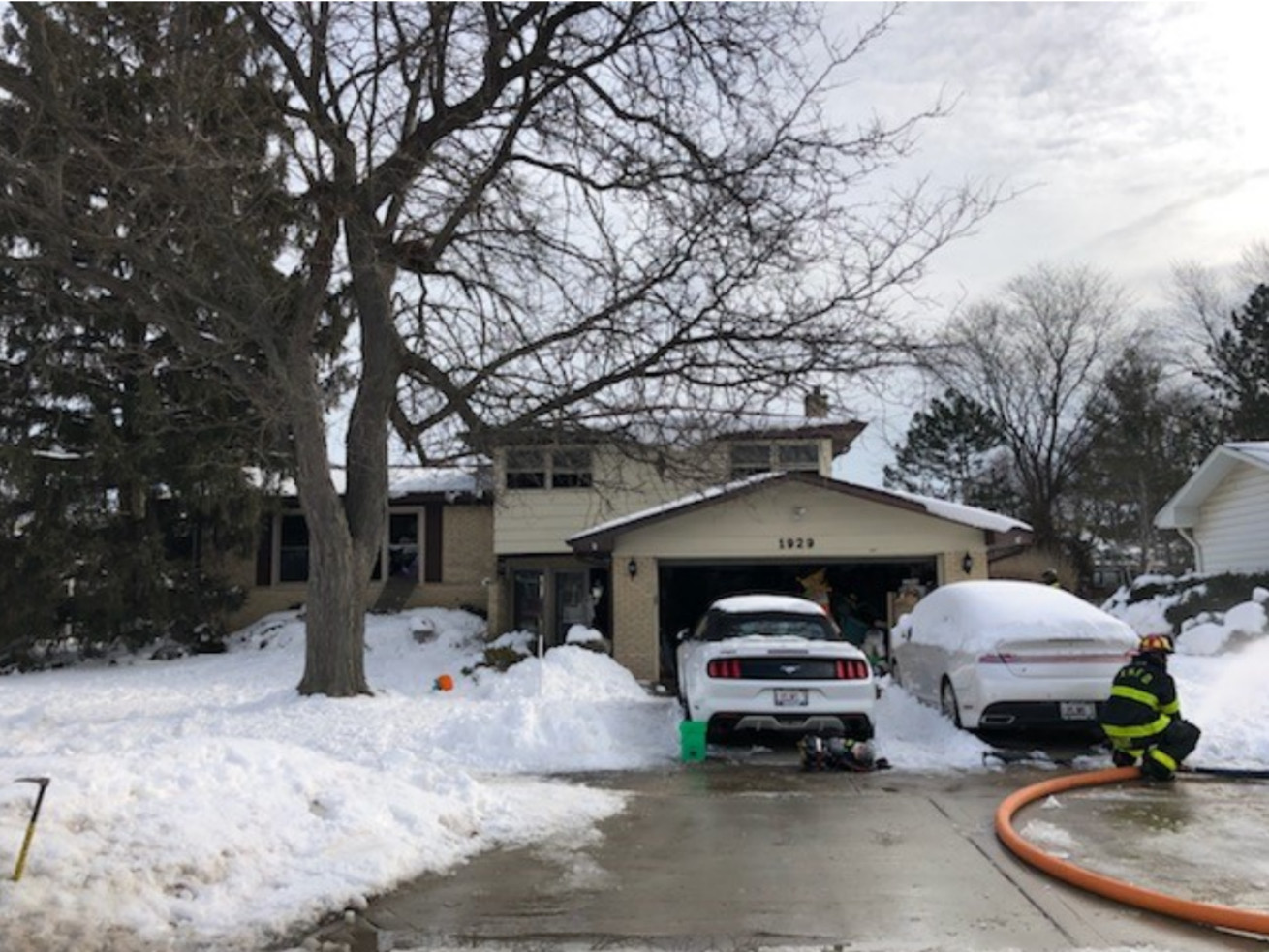 An elderly couple died after their house caught on fire Feb. 4, 2021 in Arlington Heights.